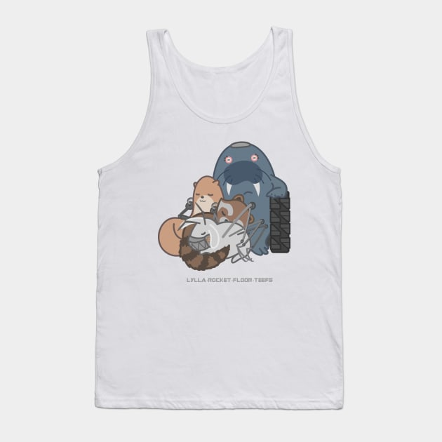 Lylla Rocket Floor Teefs Tank Top by xanderbaldini